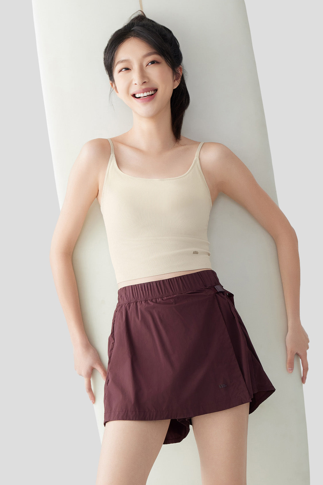 Corib Women's Strapless Bralette Tank Top - UPF 50+ Sun Protection - Comfortable Seamless Yoga Bra for Summer, Beach & Active Wear