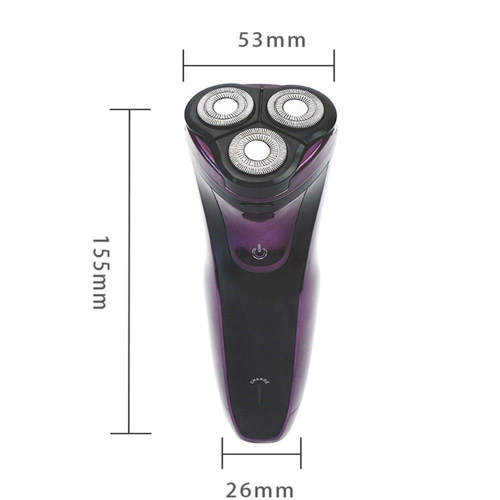 Premium Electric Razor for Men - USB Rechargeable Floating Head Beard Trimmer & Shaver - Perfect for Travel, Home, and Gym Use