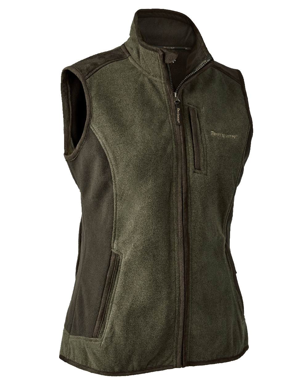 Deerhunter Women's Pam Bonded Fleece Vest - Warm Winter Layering for Outdoor Hiking & Casual Wear