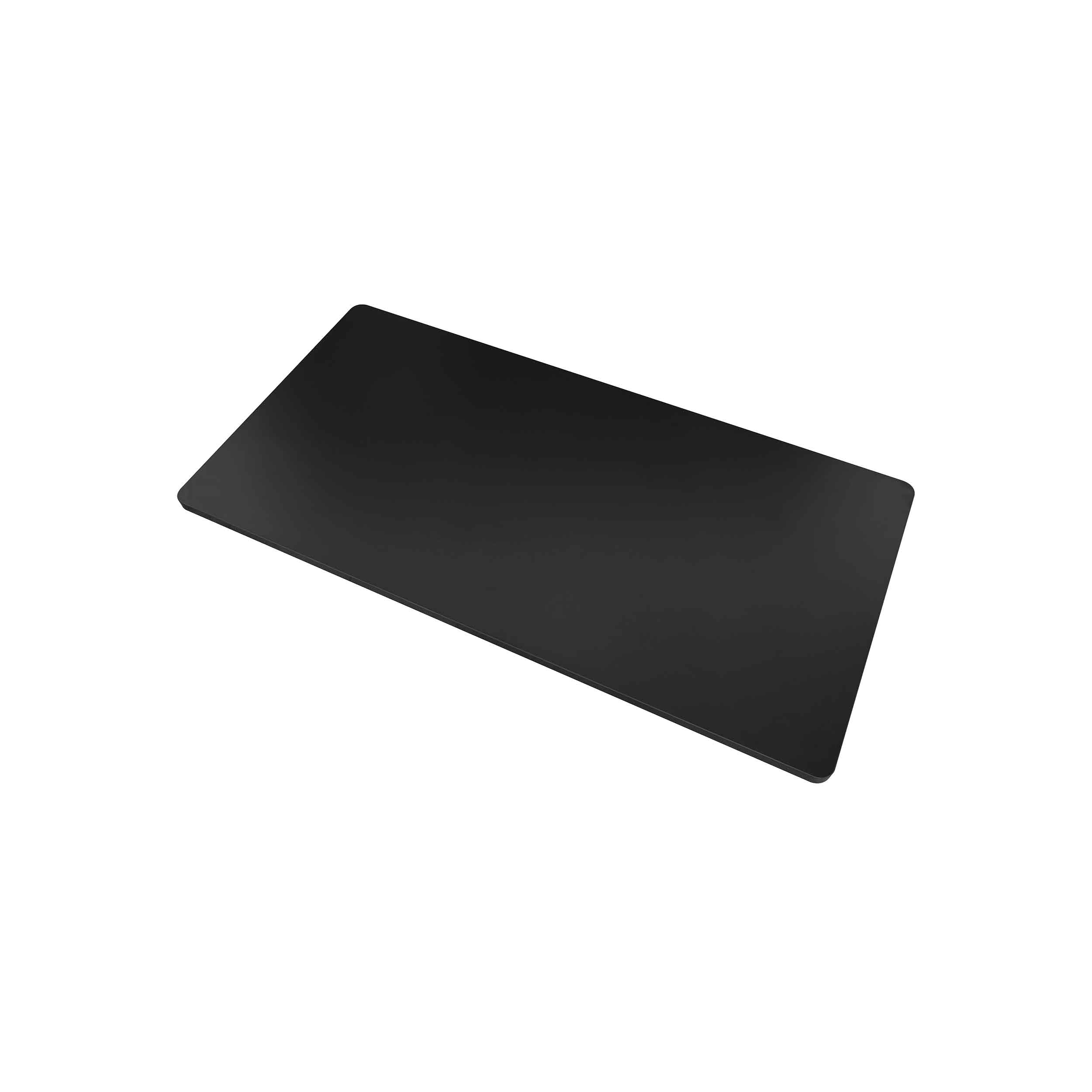 Black Rectangular Office Desk 55