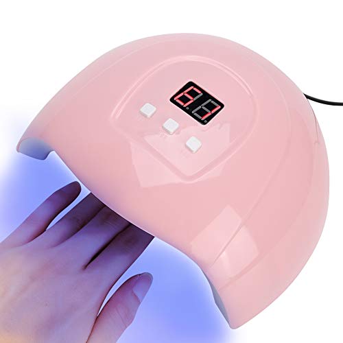 Professional UV LED Nail Gel Curing Lamp with Smart Sensor & Timer - Fast Drying for Gel Polish, Manicure & Nail Art - Perfect for Home & Salon Use