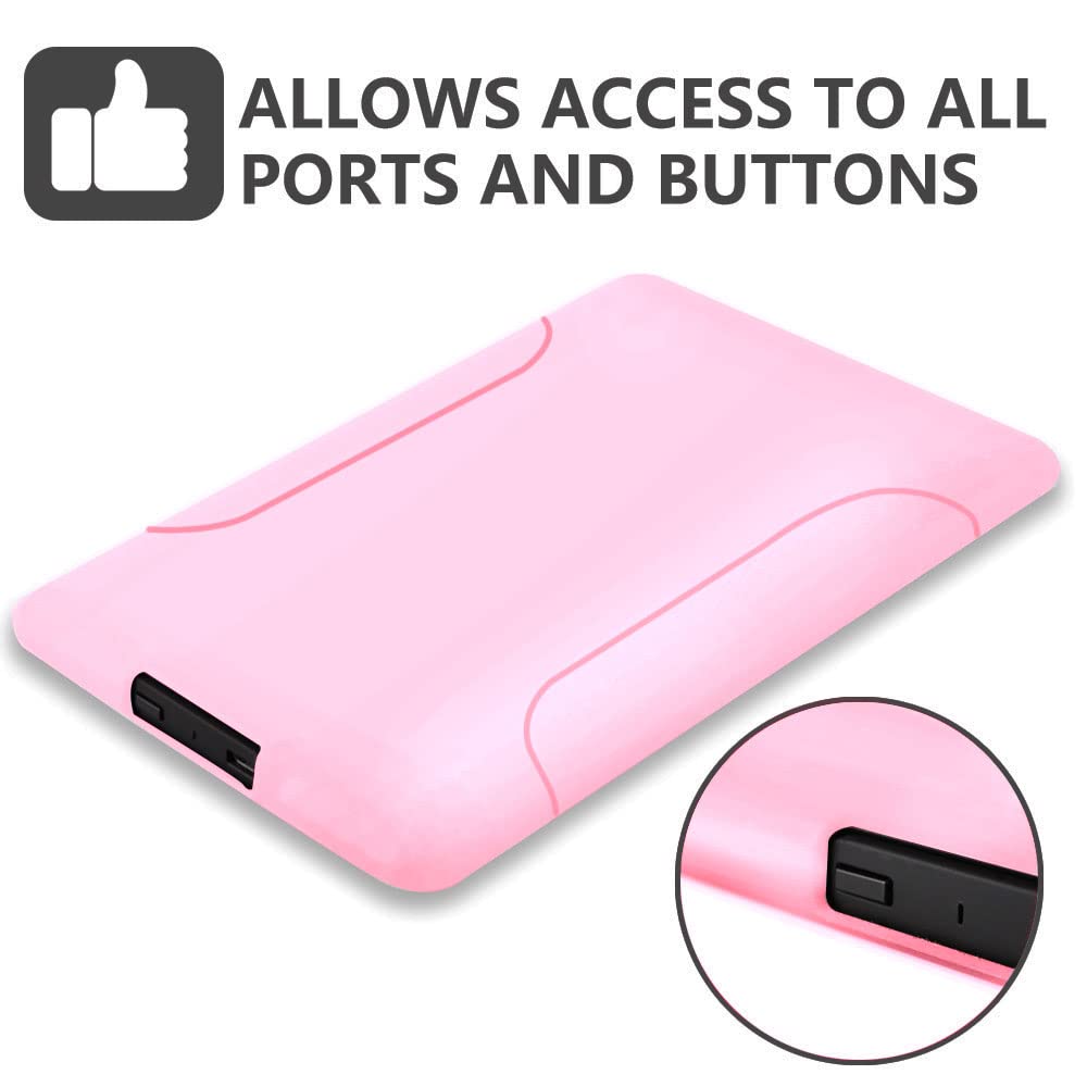 Premium Ultra Slim Soft Silicone & TPU Protective Case Cover for Kindle E-Reader (6