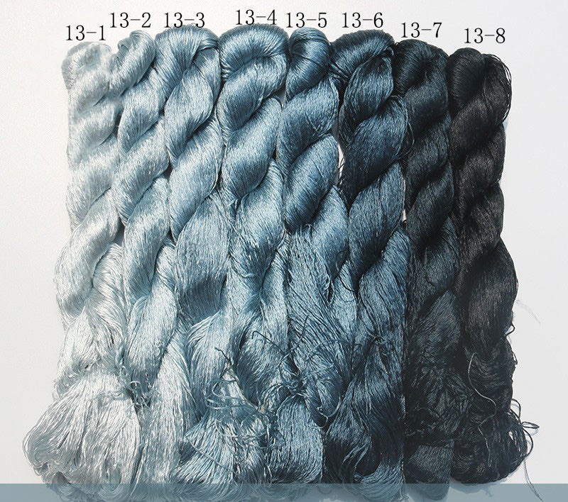 400m Suzhou Embroidery Mulberry Silk Thread - Premium Handcrafted Embroidery Floss for Needlework, Cross Stitch & DIY Crafts - Perfect for Traditional Chinese Embroidery, Fashion Design & Home Decor Projects