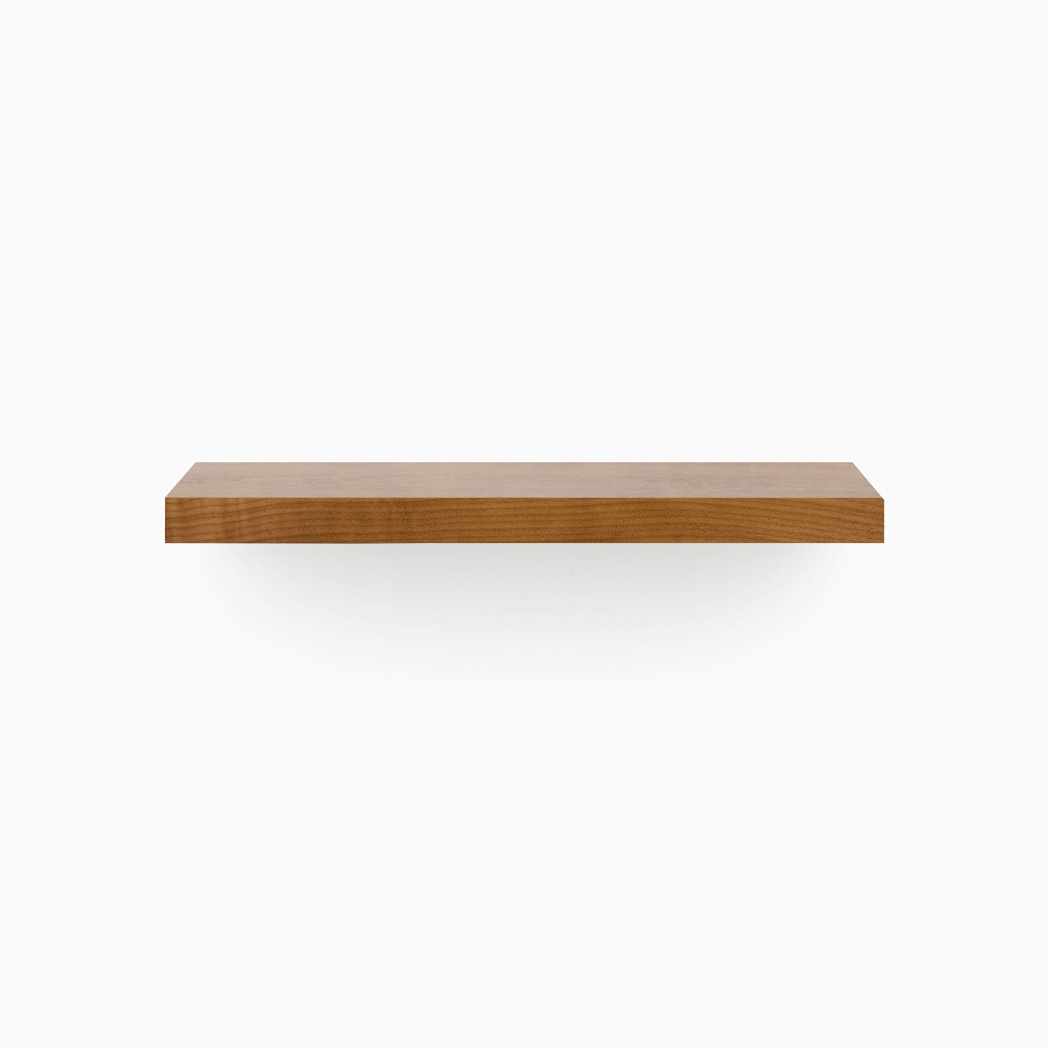 Aksel Nutmeg Floating Shelf - Wall Mounted Wooden Shelves for Home Decor, Kitchen, Bathroom & Living Room Storage | Easy Installation & Stylish Design