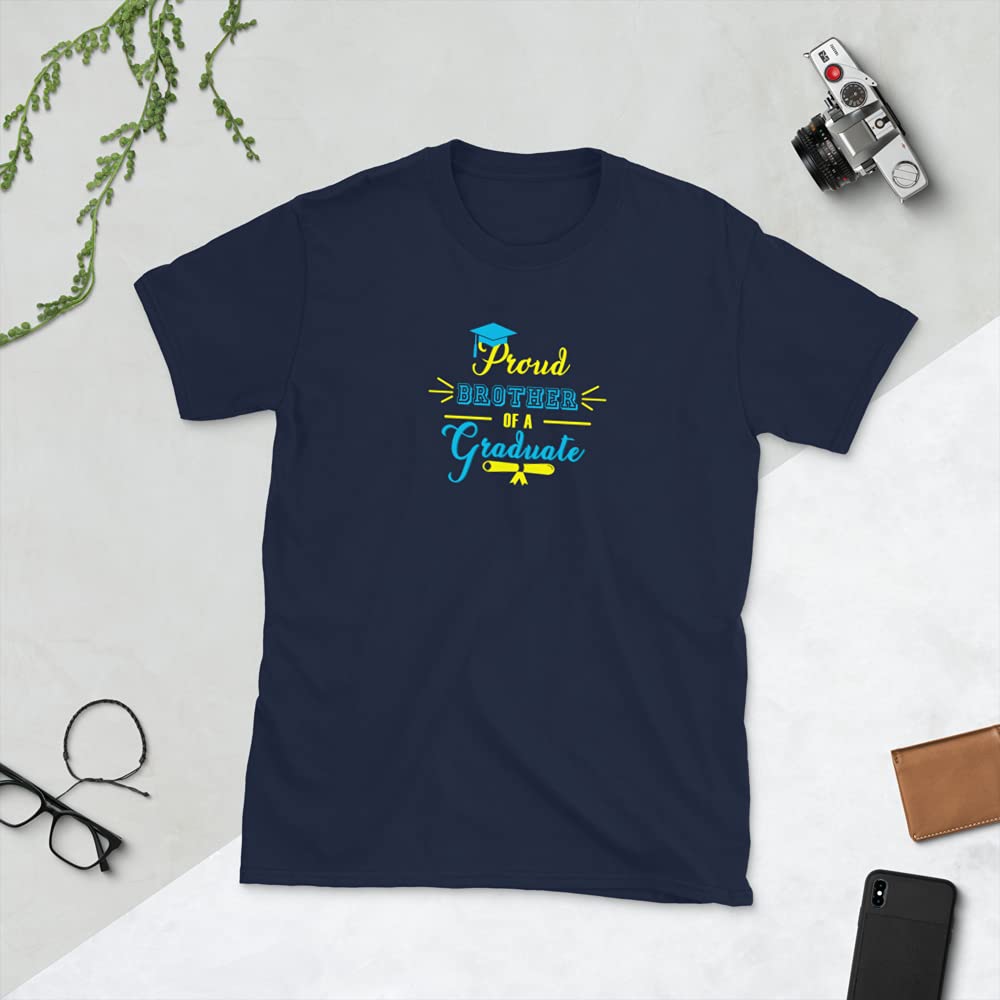 Funny Personalized Graduation Gift Shirt - Proud Relative of a Graduate T-Shirt for High School, College, Masters & PhD Grads - Class of 2021 Navy Blue - Perfect for Graduation Parties & Family Photos