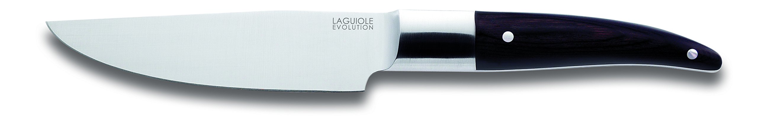 Premium 5-Piece Stainless Steel Kitchen Knife Set - Paring Knife, Santoku Knife, Chef's Knife, Slicing Knife & Utility Knife - Ergonomic Black Knife Block Set for Professional Chefs & Home Cooking - Perfect for Meat Cutting, Vegetable Chopping & Food Preparation