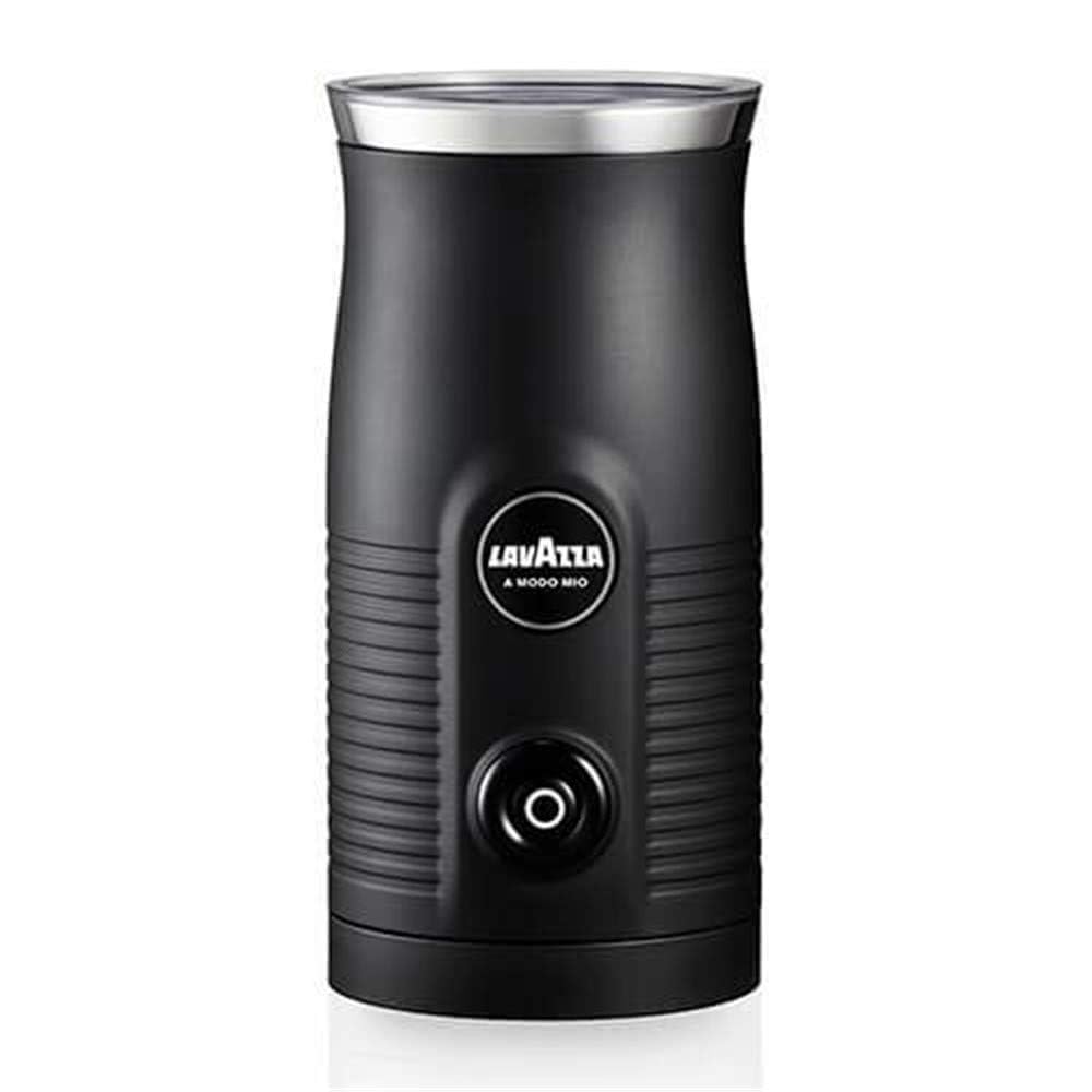 Lavazza A Modo Mio Milk Frother - Automatic Milk Frother for Cappuccino & Latte - Black | Perfect for Home Coffee Bar & Espresso Machines