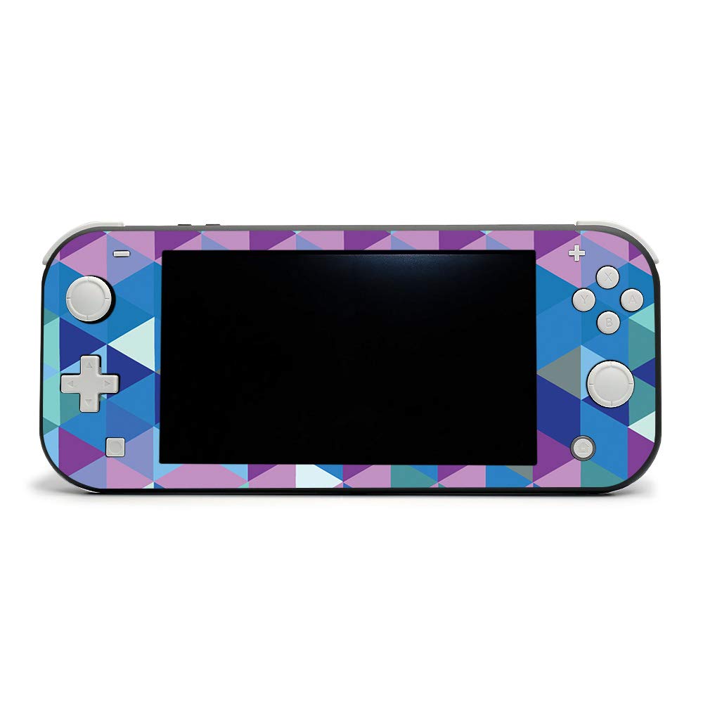 MightySkins Nintendo Switch Lite Skin - Purple Kaleidoscope Vinyl Decal Wrap | Protective Durable Cover | Easy to Apply & Remove | Made in USA | Perfect for Gaming, Travel & Personalization