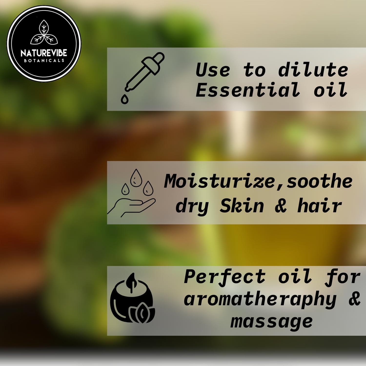 Naturevibe Botanicals Organic Broccoli Oil & Argan Oil Combo - 32oz Each | Cold-Pressed, Unrefined for Hair, Skin & Nail Care | Perfect for DIY Beauty Recipes & Massage Therapy