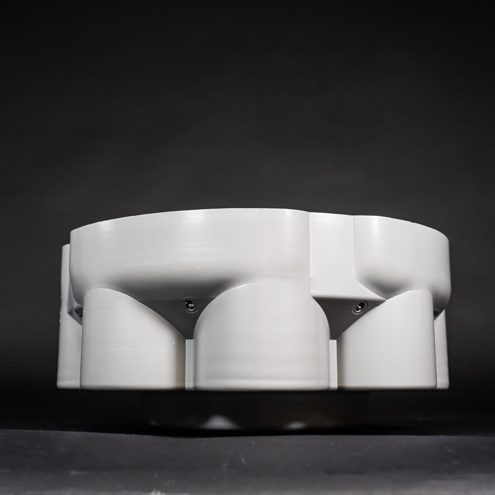 8 Bottle Sampling Base Locating Insert - Durable and Precise Positioning Tool for Laboratory, Research, and Industrial Applications