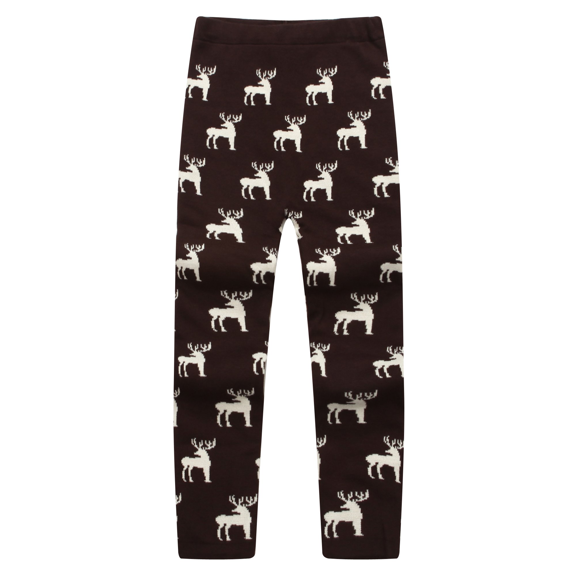 Richie Girls' Knit Leggings - Soft & Stretchy for Play & School
