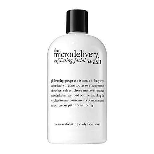 Philosophy Microdelivery Exfoliating Facial Wash - Gentle Daily Face Cleanser for Smooth Skin | Perfect for Morning & Night Skincare Routine