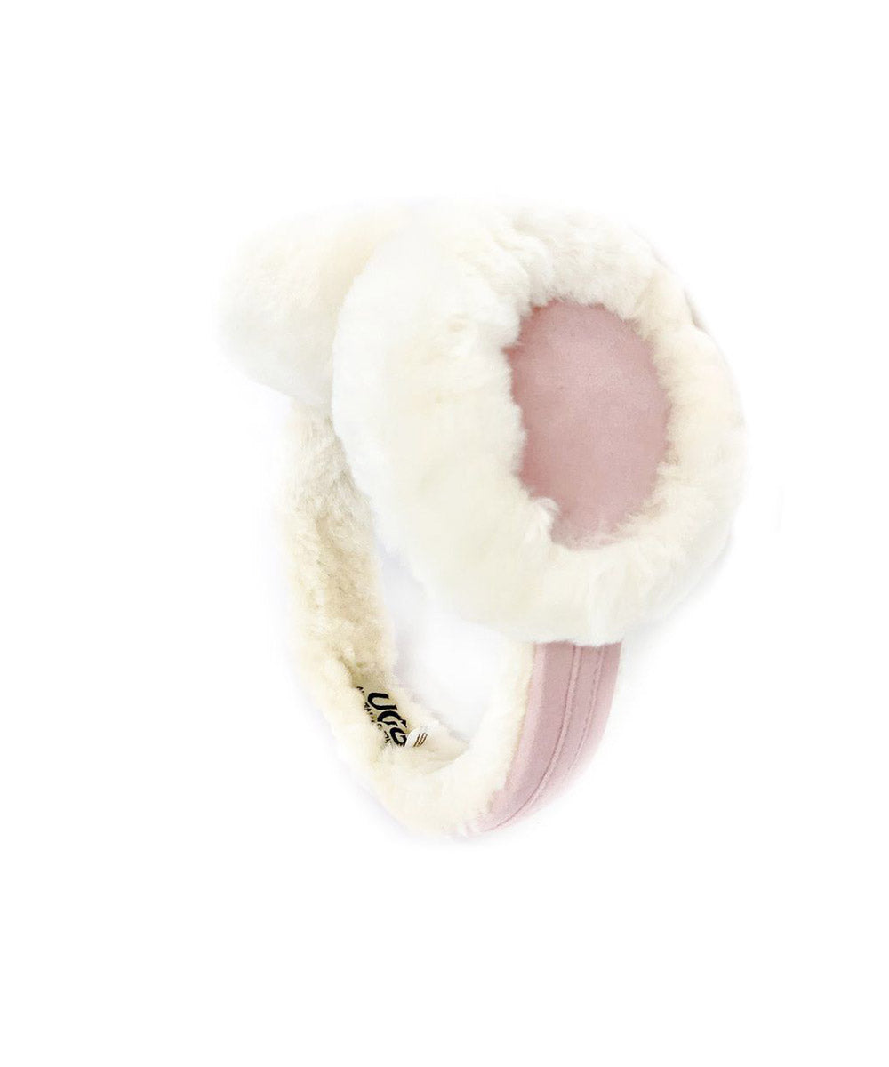 Premium Merino Wool UGG Earmuffs for Women & Men - Ultra Soft Winter Ear Warmers - Perfect for Skiing, Snowboarding & Cold Weather Outdoor Activities