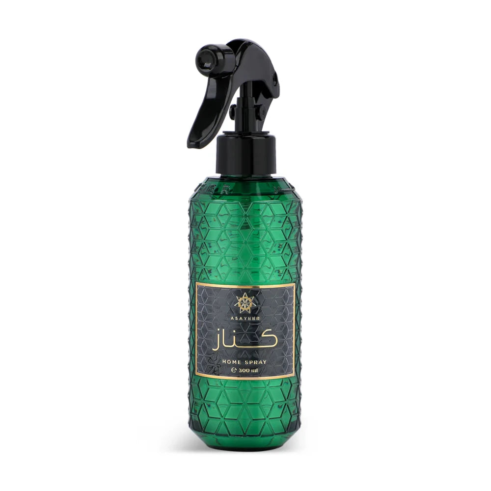 Kinaz Home Spray 300ml - Natural Air Freshener & Odor Eliminator for Home, Office, Car | Refreshing Scent for Living Room, Bathroom, Kitchen & Pet Areas