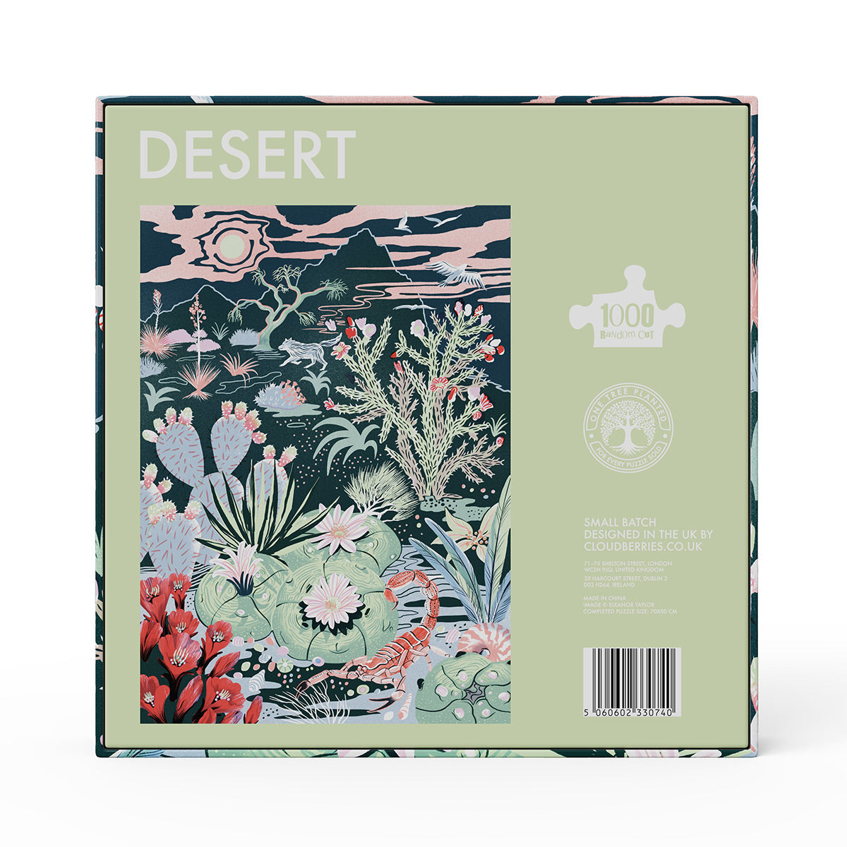 1,000 Piece Jigsaw Puzzle - Beautiful Desert Landscape Scenery for Adults & Teens - Perfect for Relaxation, Family Bonding & Home Decor