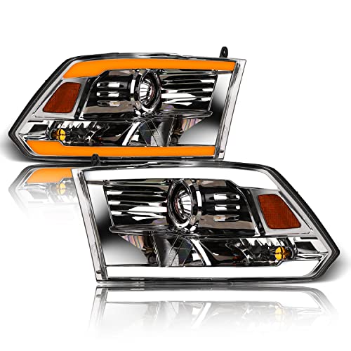 Halogen Projector LED Switchback Sequential Chrome
