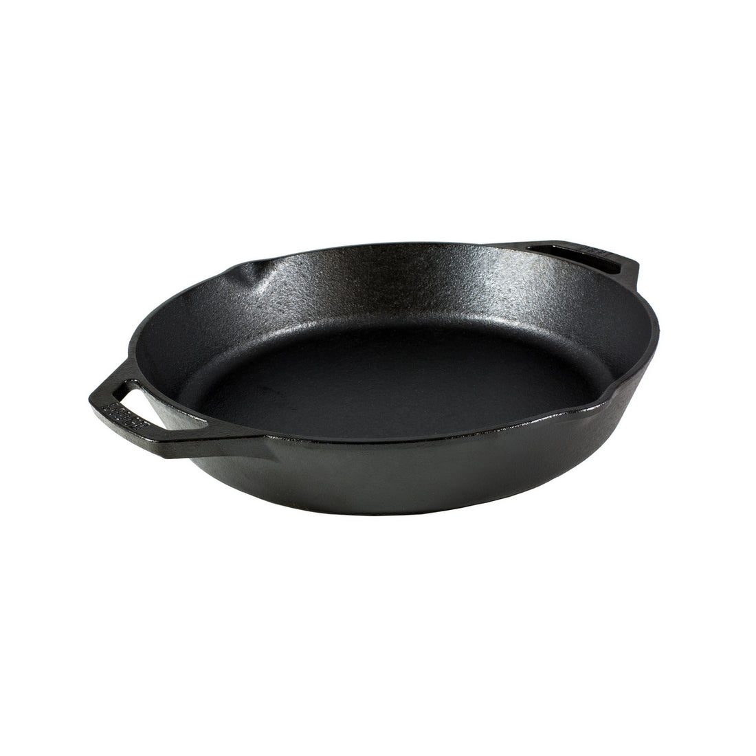 Premium 33cm Cast Iron Skillet with Dual Handles - Heavy Duty Frying Pan for Searing, Baking & Stovetop to Oven Cooking - Perfect for Steak, Cornbread & Camping Meals
