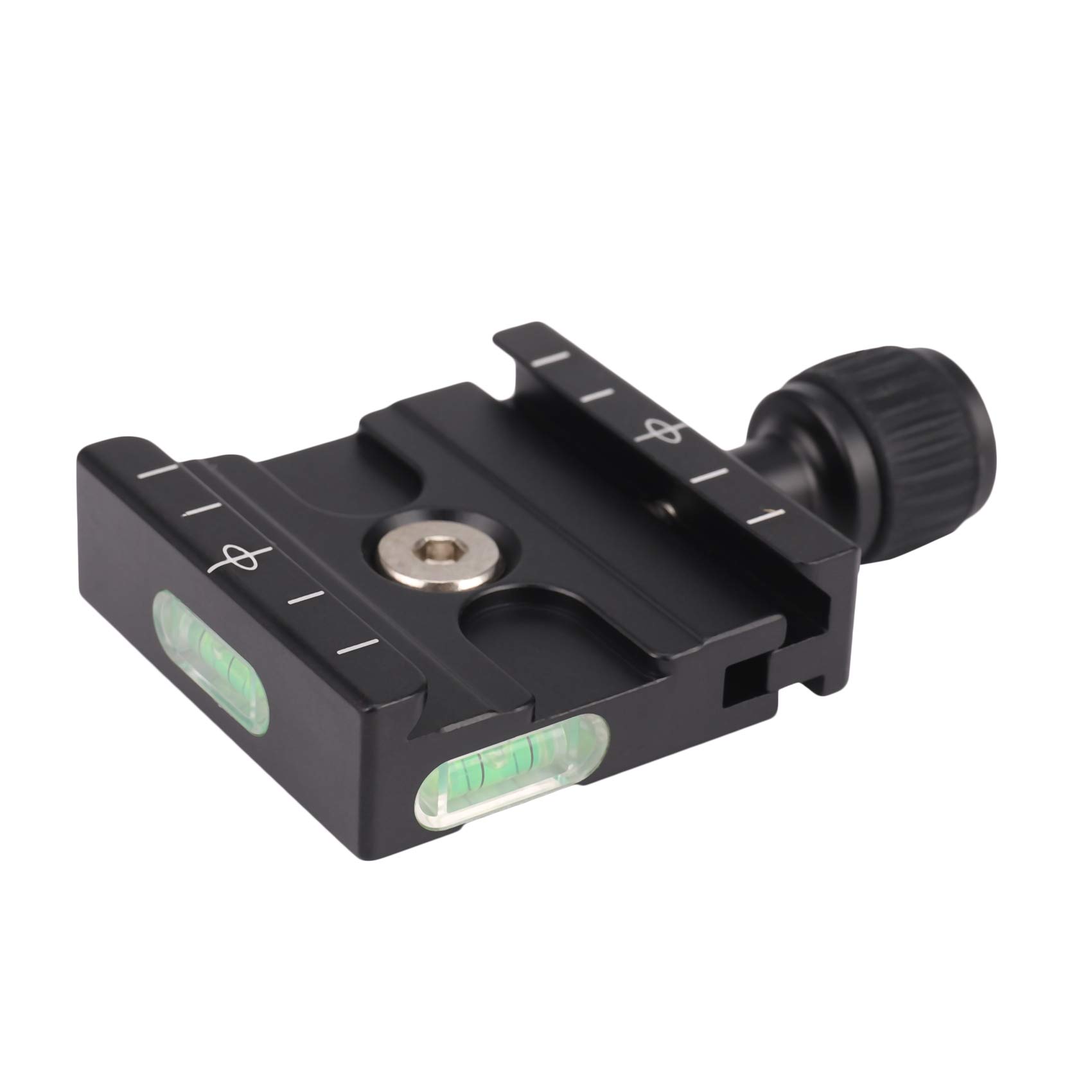 50mm Quick Release Plate QR Clamp - Standard Tripod Ballhead Mount for DSLR Cameras | Perfect for Photography, Videography & Travel Shooting