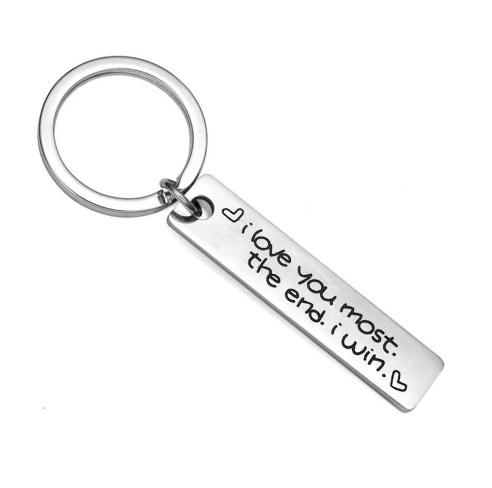 Personalized Couple Keychain Set - Romantic Anniversary, Birthday & Wedding Gifts for Him and Her | Perfect for Couples, Wifey & Hubby | Thoughtful Present for Valentine's Day, Anniversaries & Special Occasions