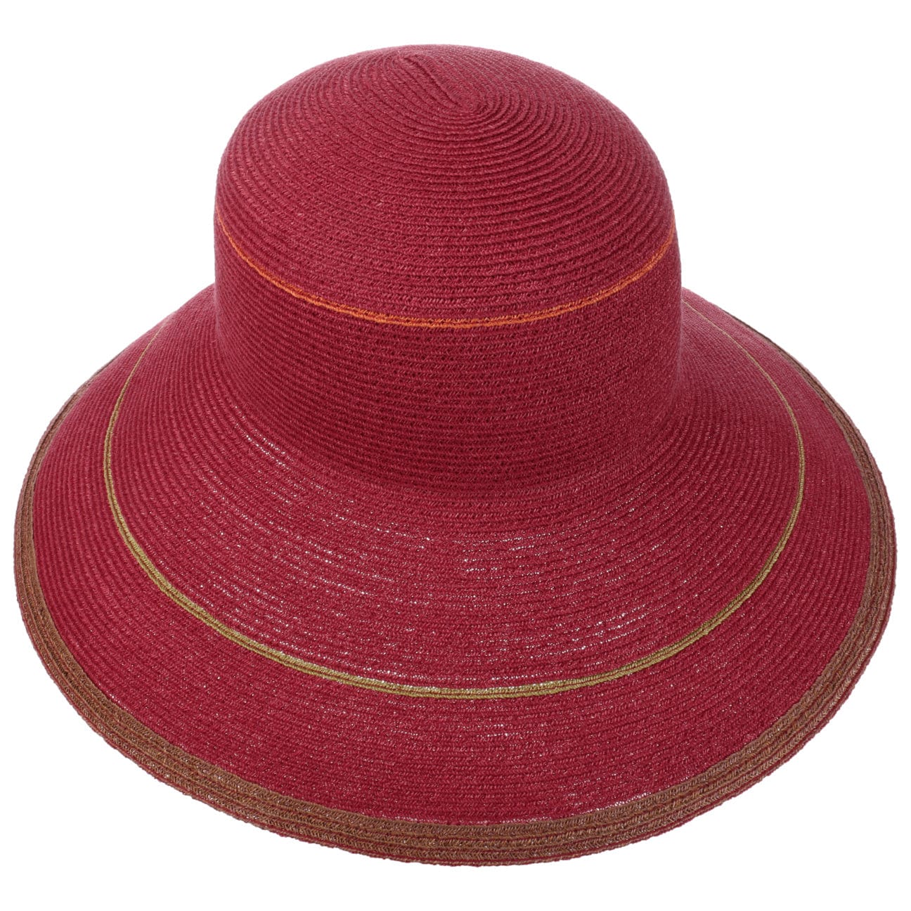 Mayser Alba Stripes Hemp Hat - Stylish & Breathable Summer Sun Hat for Women - Perfect for Beach, Gardening & Outdoor Activities
