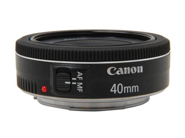 Canon EF 40mm f/2.8 STM Lens - Compact & Lightweight Prime Lens for DSLR Cameras - Perfect for Portrait, Street & Travel Photography