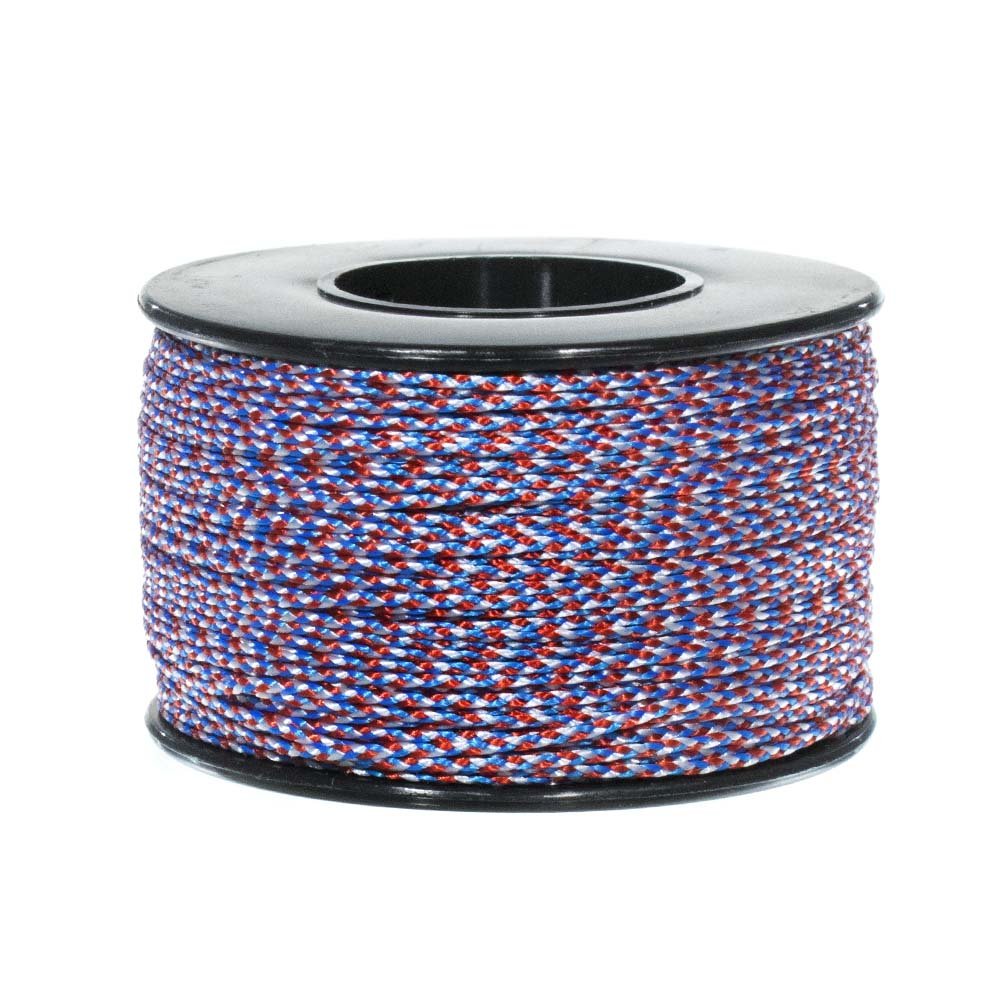 Braided Nano Cord 0.75mm x 300ft - USA Camo 2-Pack for Jewelry & Crafts