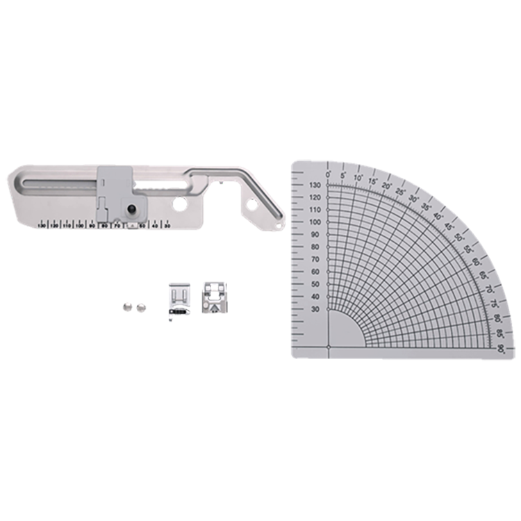 Brother CIRC1 Circular Sewing Attachment Pack - Perfect for Quilting, Applique & Decorative Stitching on Fabrics