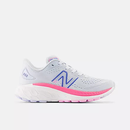 New Balance PP860 Girls' Running Shoes - Lightweight & Comfortable for School, Sports & Daily Activities