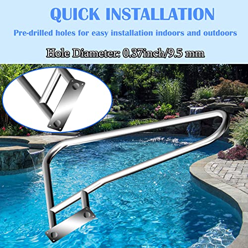304 Stainless Steel Pool Handrail - 54
