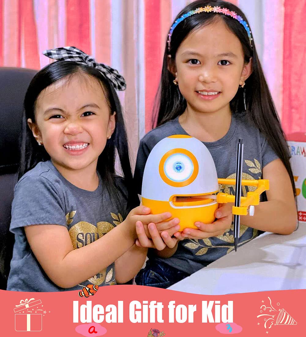 Genius Kit STEM Learning Robot Toy for Kids Ages 3-8 - Educational Birthday Gift for Boys & Girls - Teaches Math, Spelling, Words & Drawing - Perfect for Preschool & Kindergarten Classroom or Home Learning