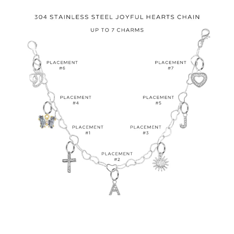 Elegant Charm Bracelet with Assorted Charms - Perfect Gift for Women & Girls - Birthday, Anniversary & Everyday Wear - $46.00