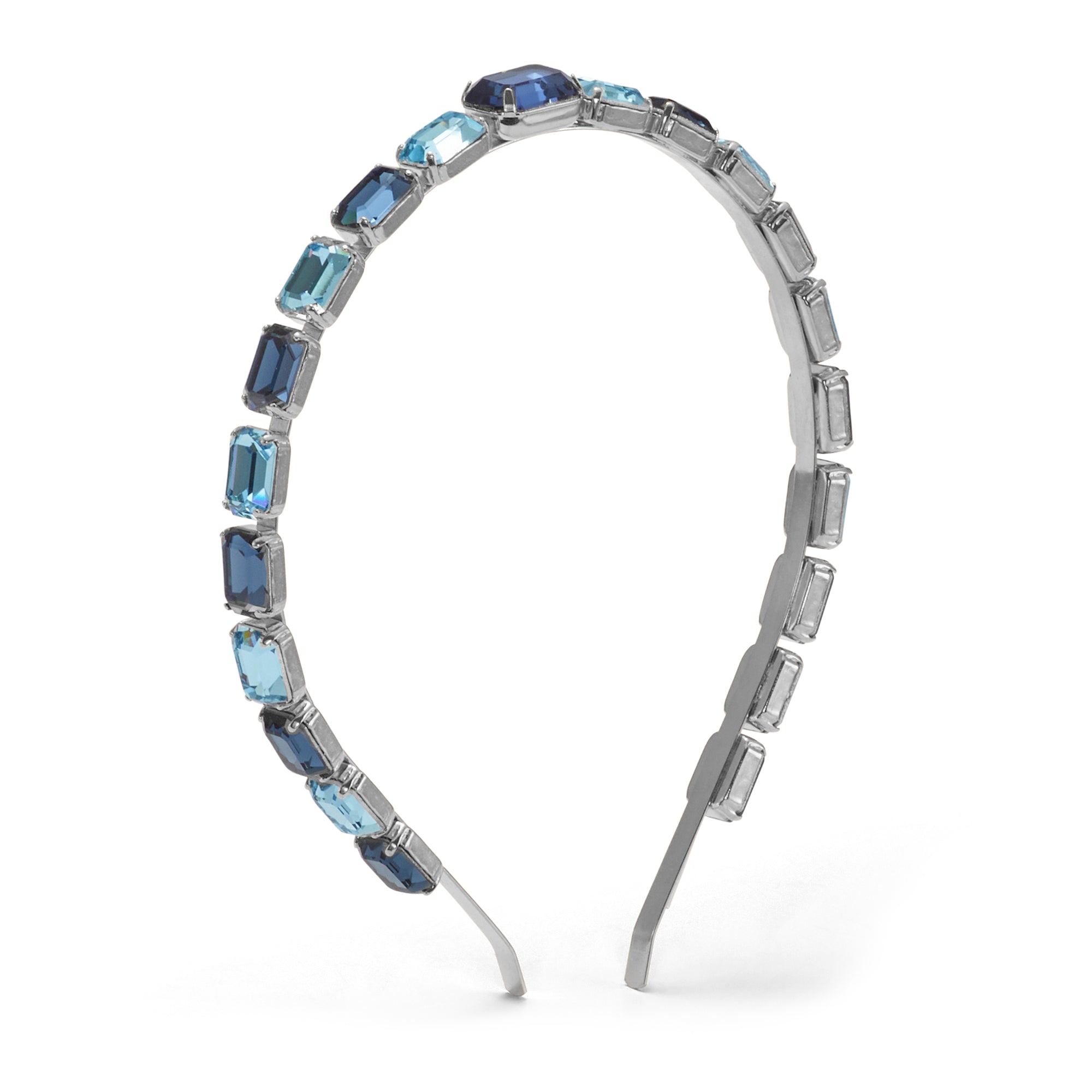 Mika Multi Crystal Strand Headband - Elegant Rhinestone Hair Accessory for Women & Girls | Perfect for Weddings, Parties, and Special Occasions