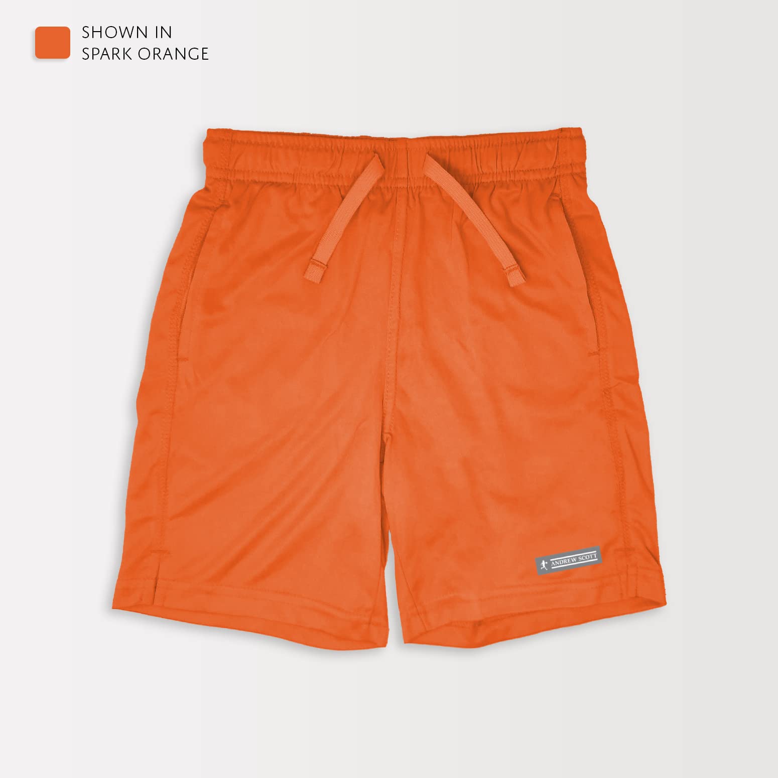 Andrew Scott Boys' Active Performance & Mesh Basketball Shorts - Multi-Pack for Sports, Gym, and Casual Wear
