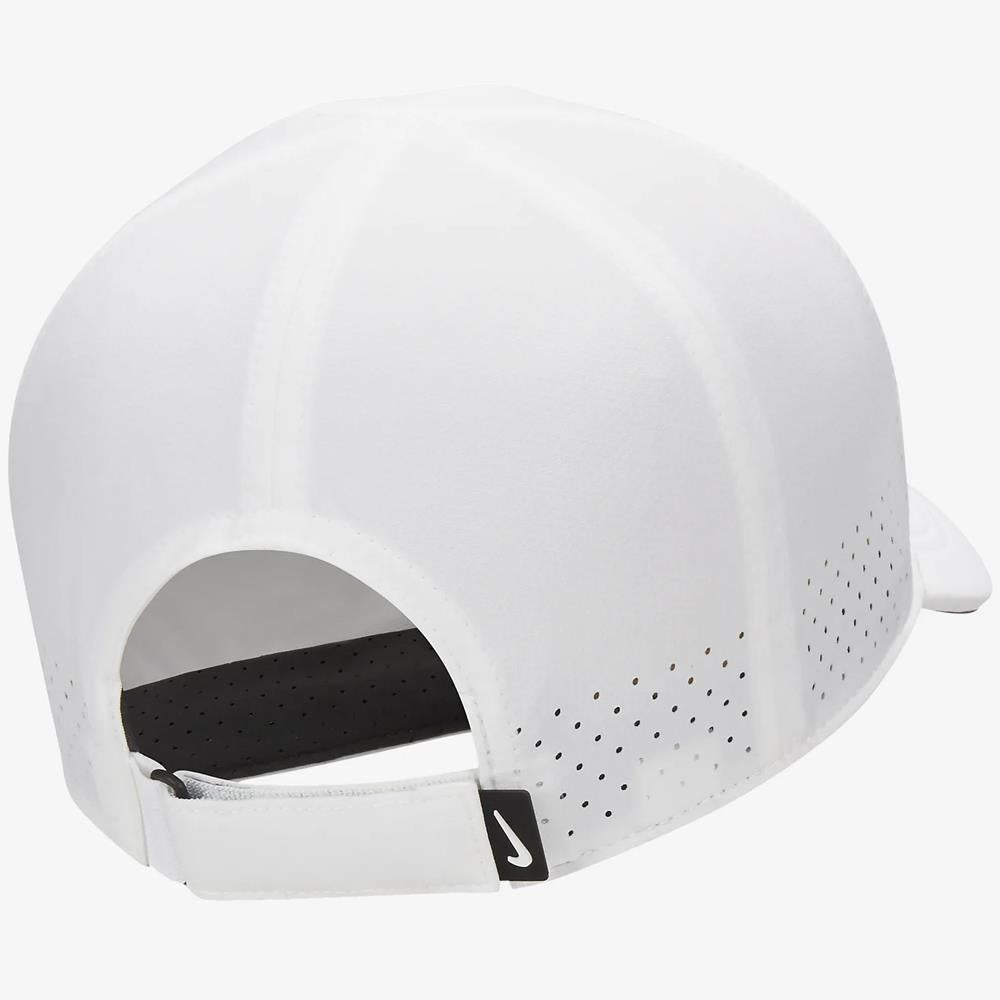 Nike Advantage Club Hat - Adjustable Baseball Cap for Men & Women, White - Perfect for Running, Hiking, and Outdoor Sports