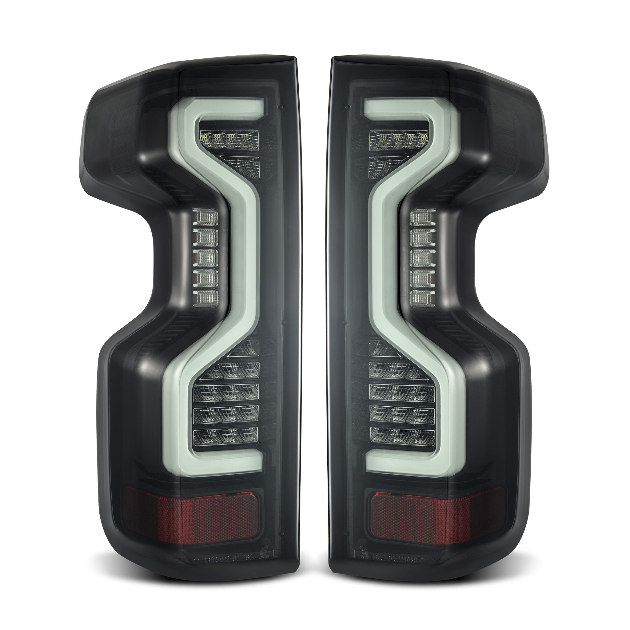 19-23 Chevrolet Silverado 1500 / 20-23 Silveradao 2500HD/3500HD PRO Series LED Tail Lights - Jet Black - Upgrade Your Truck's Style & Safety for Night Driving & Off-Road Adventures