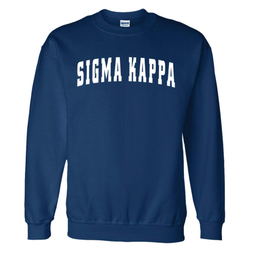 Greekgear Women's Crewneck Sweatshirt - Soft & Comfortable Pullover for Casual Wear, Gym, and Lounge - Trendy & Stylish Fashion Top