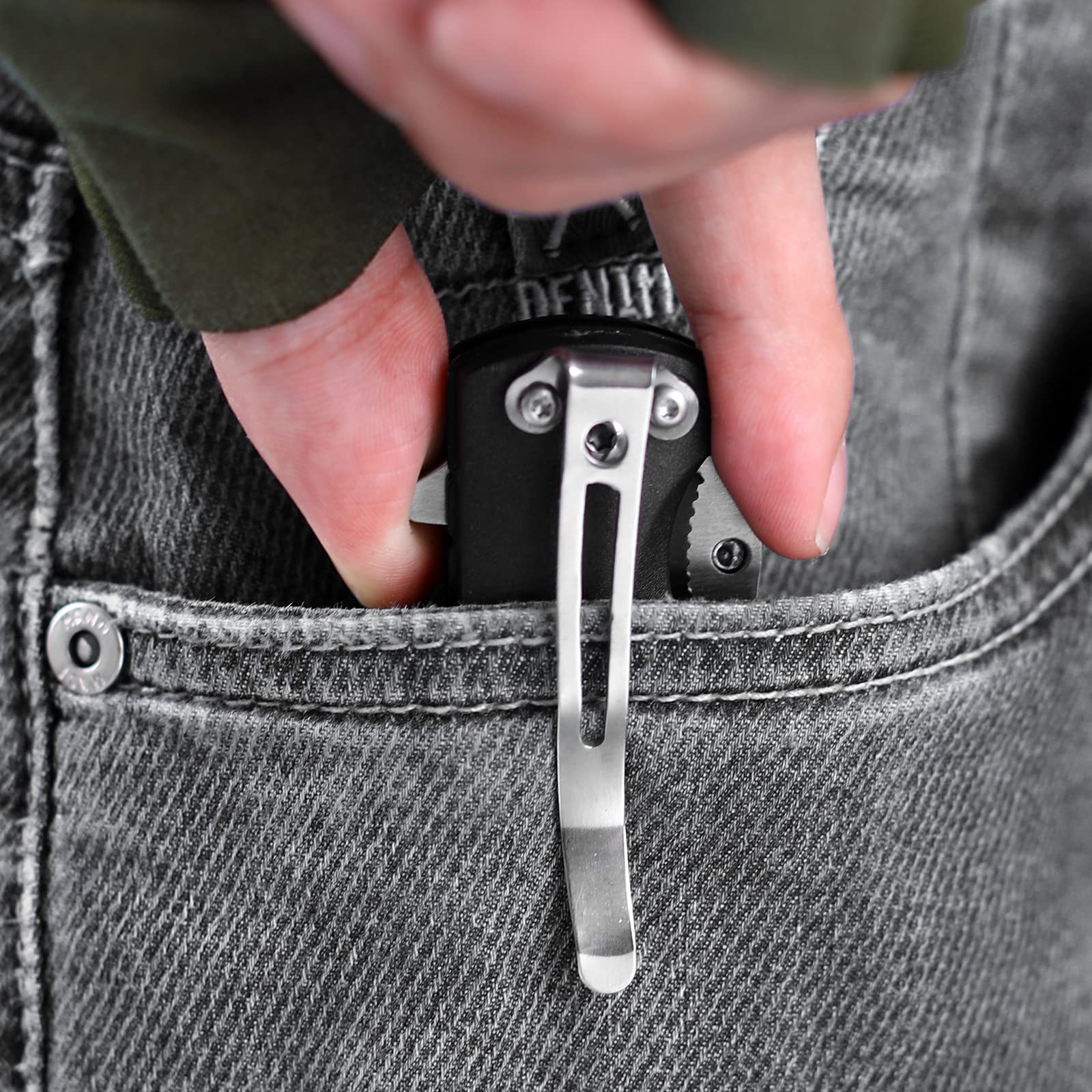 Premium High Hardness Folding Tactical Knife Set - Survival, Hunting, Camping & Outdoor EDC Tools - Perfect for Mountain Climbing, Fishing & Emergency Preparedness