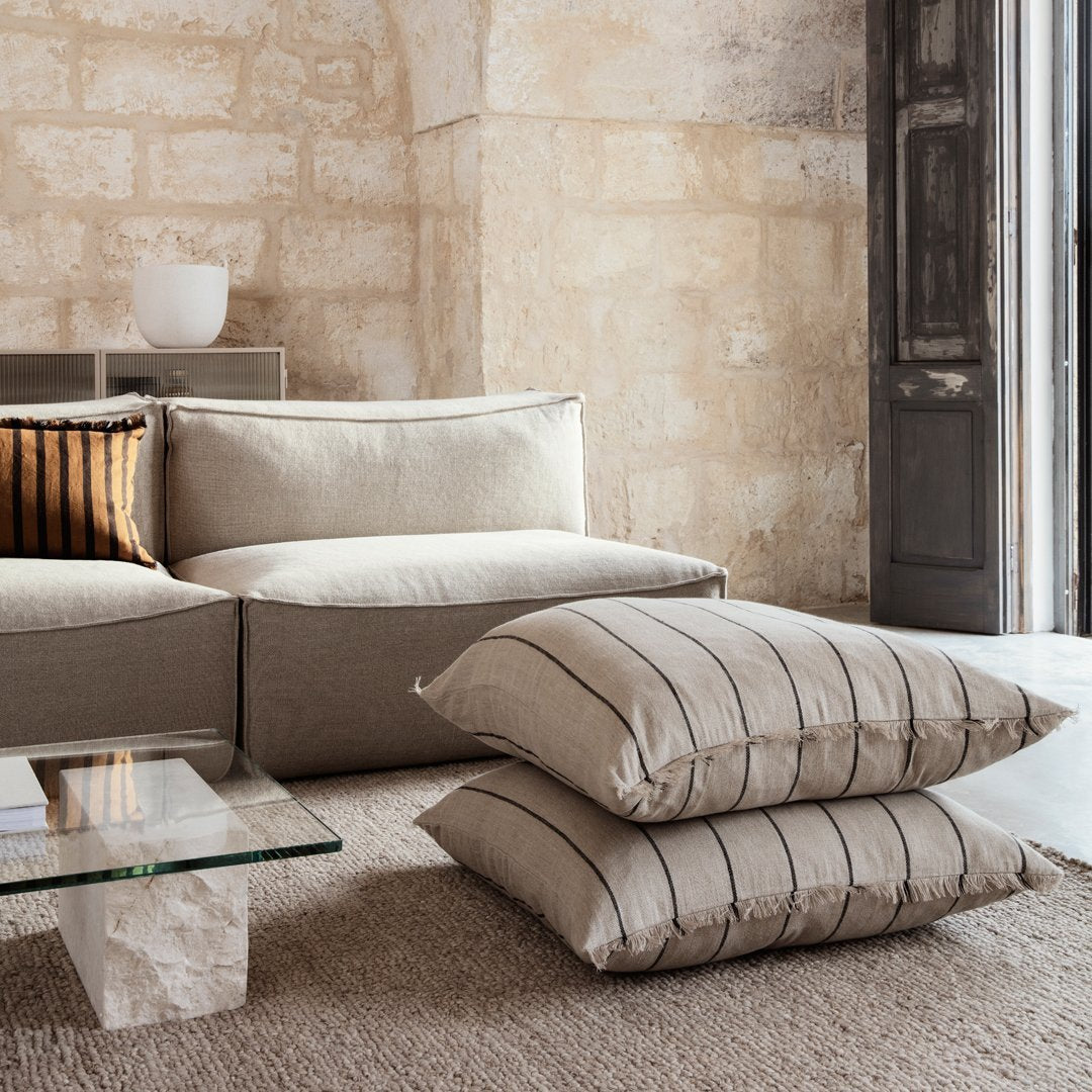 Ferm Living Calm Cushion - Soft & Stylish Throw Pillow for Living Room, Bedroom & Sofa Decor - Perfect for Relaxation & Home Styling