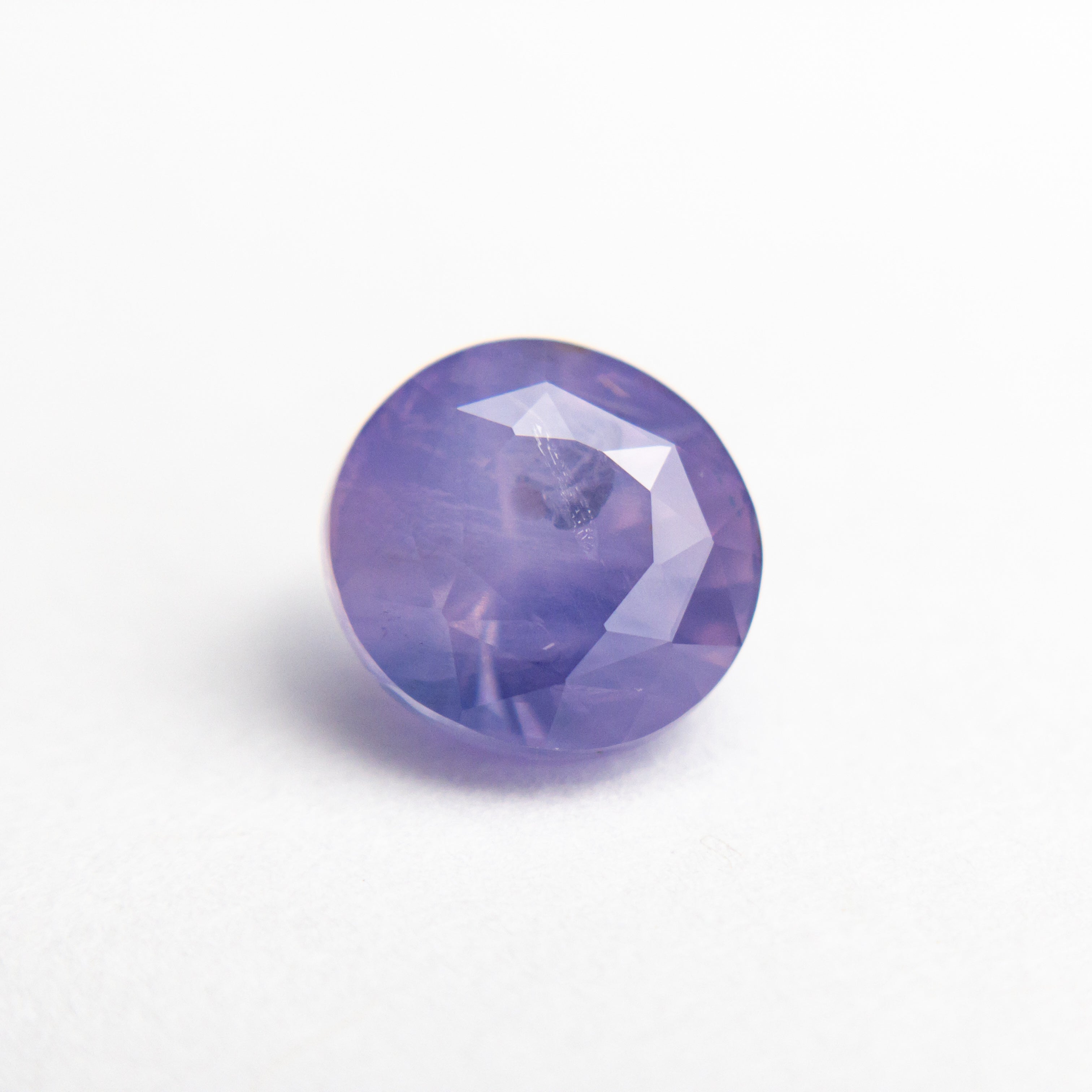 2.49ct Oval Brilliant Blue Sapphire Gemstone - 7.47x7.06x5.70mm Natural Loose Stone for Jewelry Making, Engagement Rings & Fine Collections
