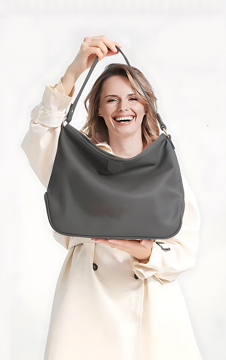 Montana West Soft Hobo Bags for Women - Stylish Leather Shoulder Satchel Purse & Handbag for Everyday Use, Work, and Travel