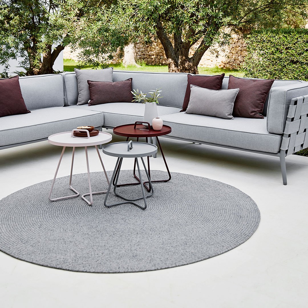 Premium Conic Outdoor Modular Sofa Set - Waterproof & UV Resistant Patio Furniture for Backyard, Garden, Poolside - Comfortable Sectional Couch with Adjustable Configurations