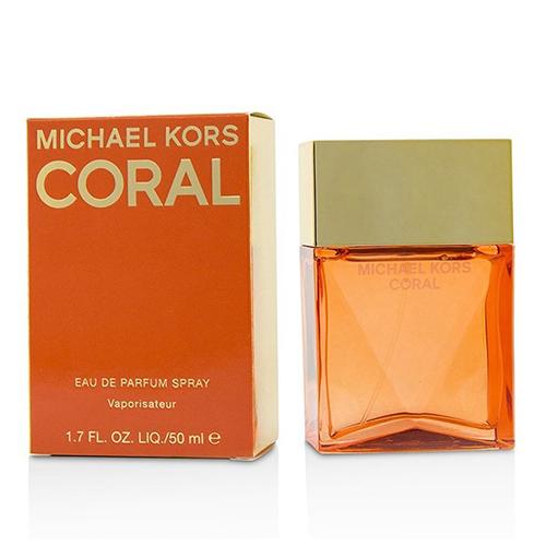 Michael Kors Coral 50ml EDP for Women - Floral Fruity Perfume, Long-Lasting Fragrance | Perfect for Date Nights, Office Wear & Special Occasions