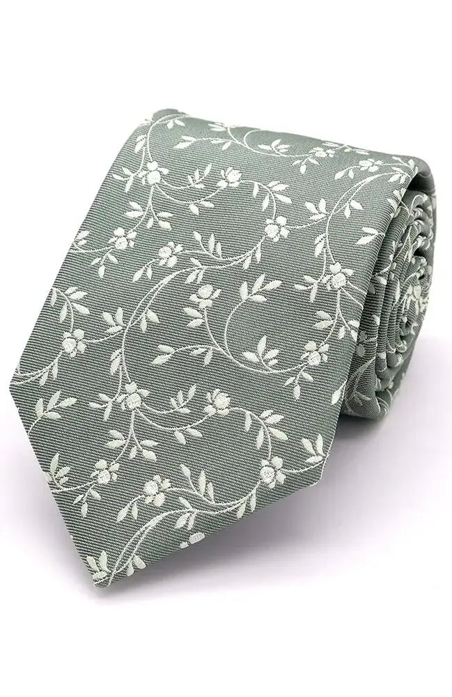 LA Smith Tumbling Petals Woven Wedding Poly Ties - Elegant Floral Design for Wedding Decorations, Bridal Bouquets, and Special Events