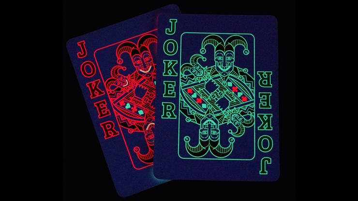 Chris Cards Glow V2 - Premium Glow-in-the-Dark Playing Cards for Magic Tricks, Poker Nights & Party Games | Perfect for Cardistry, Collectors & Gift Giving