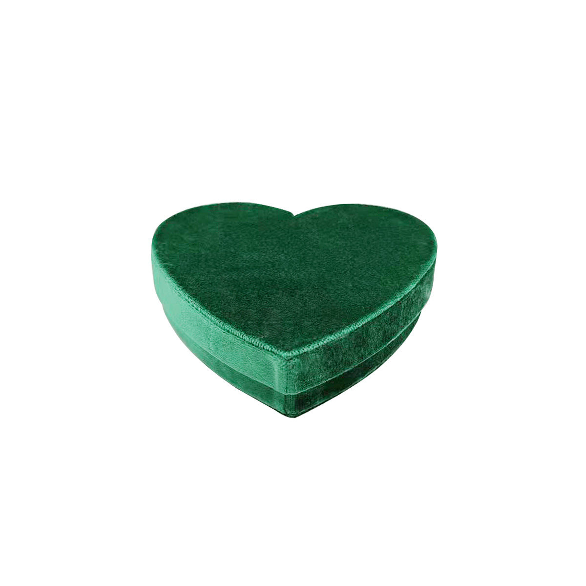 Velvet Heart-Shaped Jewelry Box for Rings, Necklaces & Earrings - Perfect for Valentine's Day Gifts, Wedding Proposals & Romantic Surprises