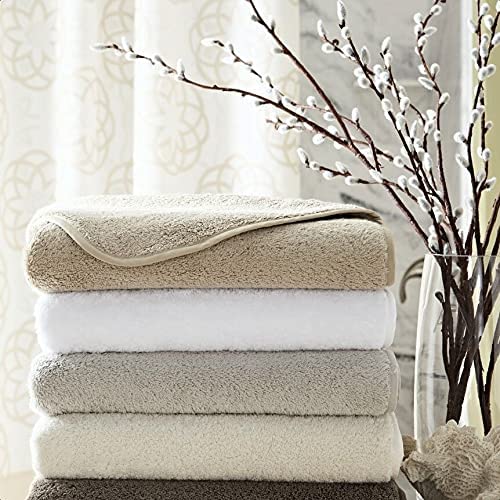 Premium Izmir Turkish Cotton Bath Sheet - Ultra Soft & Absorbent Classic Mid-Weight Bath Towel (Single Piece) - Luxury Spa & Bathroom Essentials for Home & Hotel Use