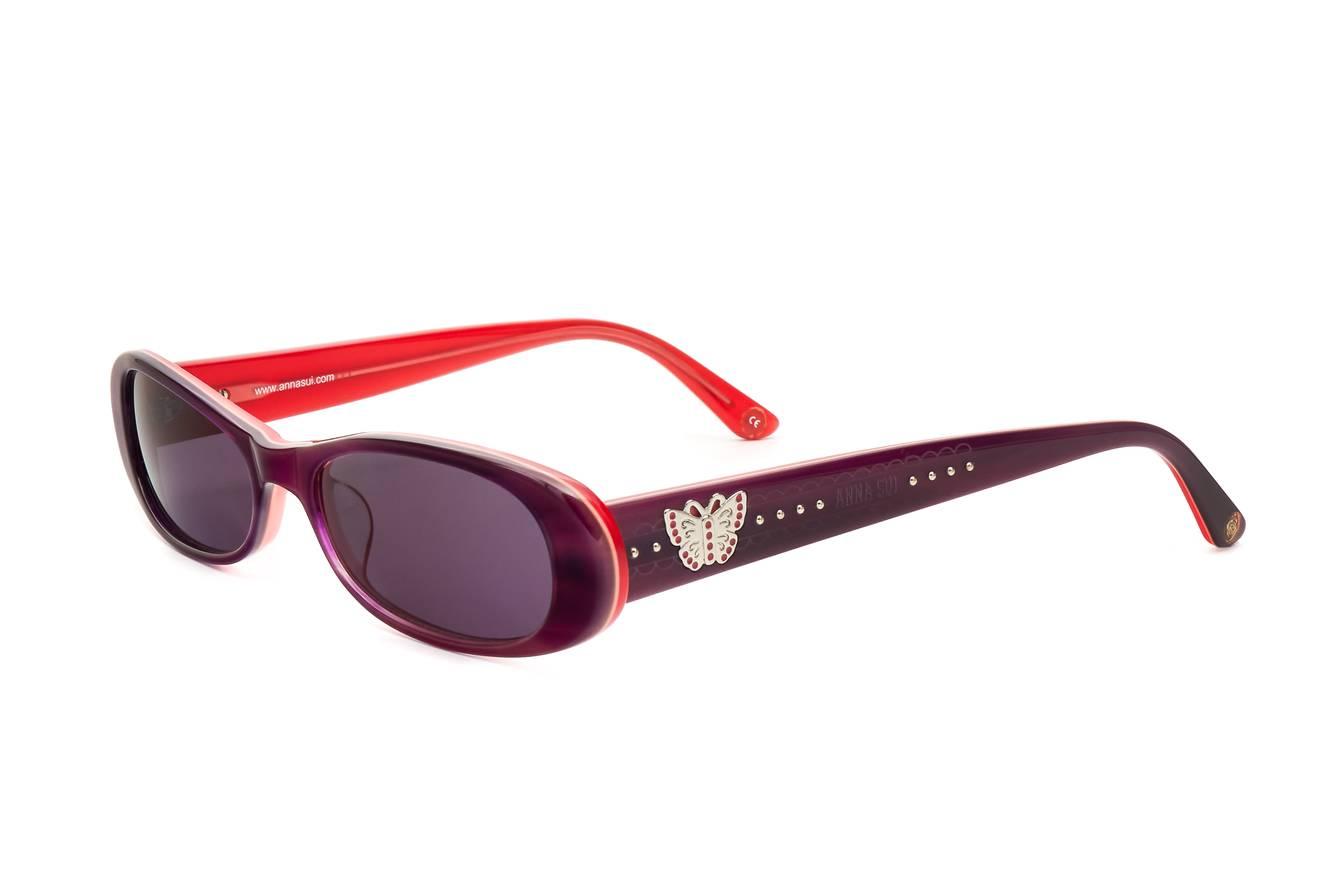 Anna Sui AS504AS Fashion Sunglasses for Women - UV Protection, Retro Cat Eye Design - Perfect for Beach, Travel & Outdoor Activities