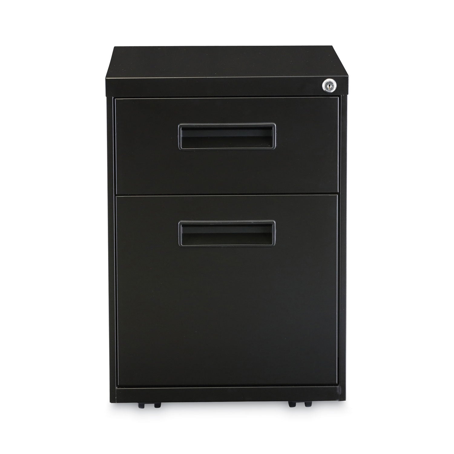 Alera® 2-Drawer File Pedestal - Left or Right Opening - Legal/Letter Size - Black Office Organizer (14.96