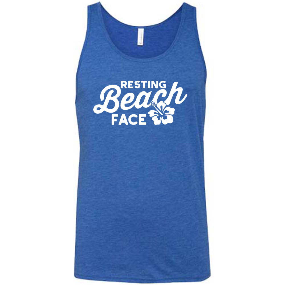 Resting Beach Face T-Shirt - Unisex Casual Comfort Fit for Men & Women - Perfect for Beach Vacations, Summer Outings, and Relaxing Weekends