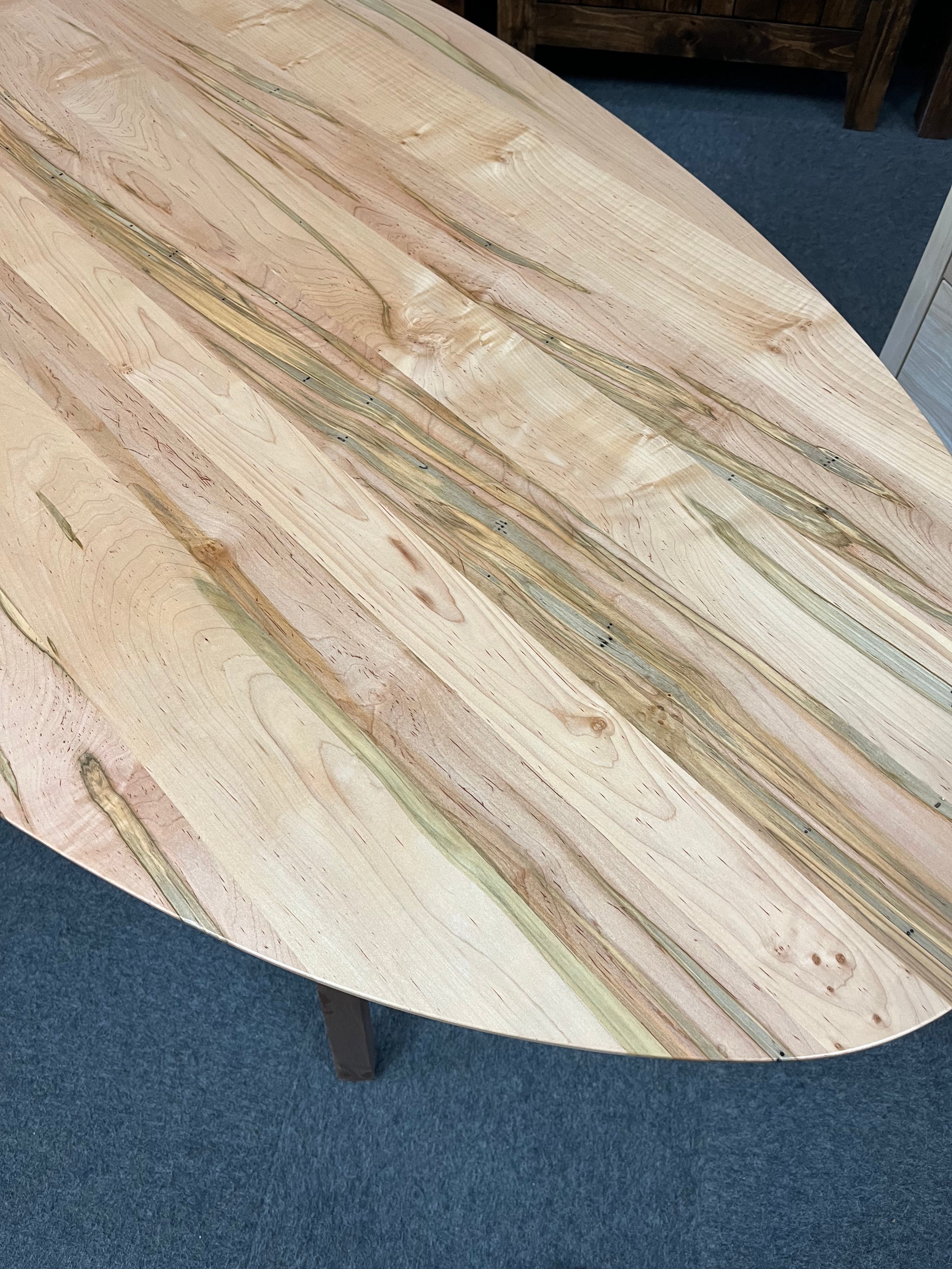 Ellipse Table - Modern Minimalist Dining Table for Small Spaces | Perfect for Apartments, Condos & Tiny Homes | Durable & Space-Saving Design